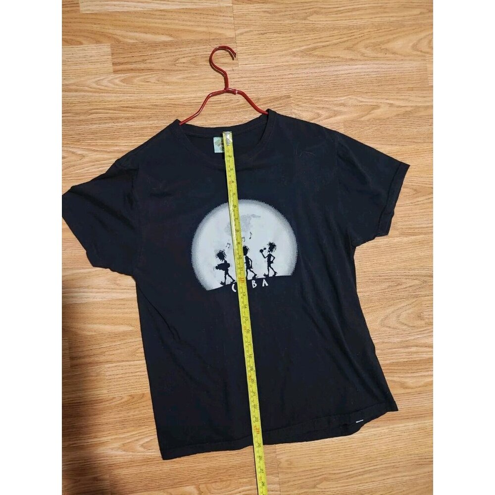 Burumba Republic Cuba Black T-Shirt Size Medium Pre-Owned - Picture 4 of 7
